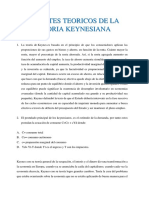 Aportes Teoricos de La Teoria Keynesiana