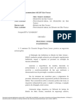 Recurso extraordinário sobre taxa de prevenção e combate a incêndio