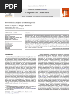 Probabilistic Analysis of Retaining Walls PDF