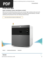 3D Systems ProX SLS 500 Featuring Selective Laser Sintering (SLS) 3D Printing