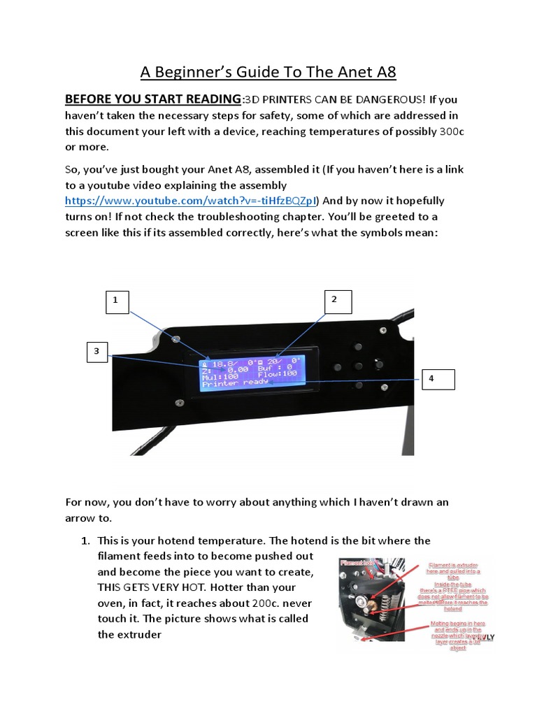A Beginner_s Guide to the Anet A8 | Manufactured Goods | Technology