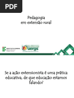 Pedagogia Em Extensão Rural