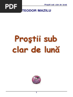 Teodor Mazilu Prostii Sub Clar de Luna PDF