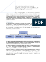 Desarrollo Del Modelo de Campo de La Salud de Lalonde