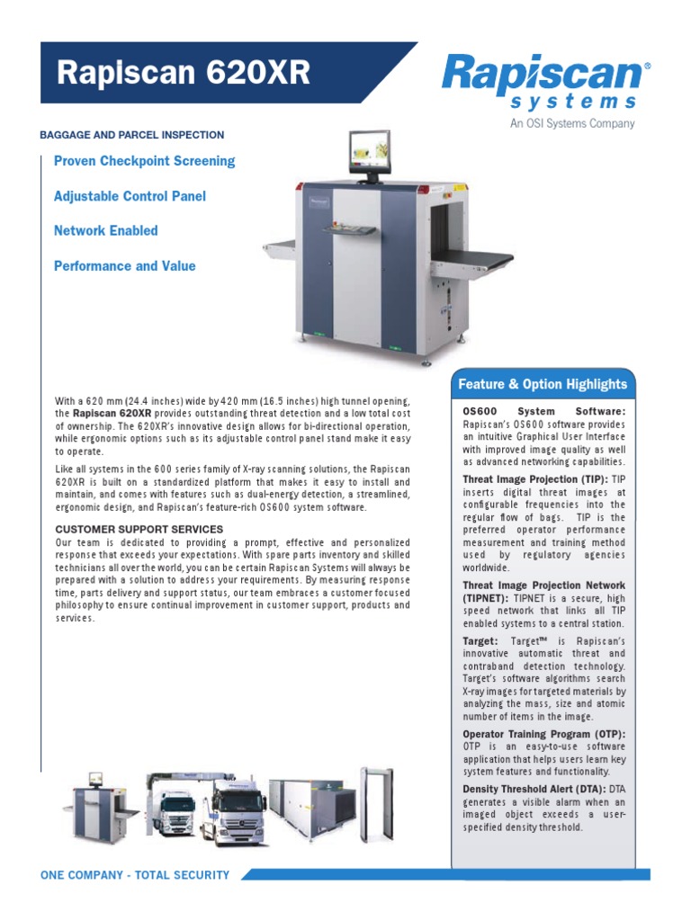 Rapiscan 620XR Screen | Computer Monitor | X Ray