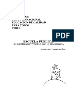 Escuela Publica Su Significado y Vinculación Con La Democracia
