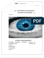 Biometrics - Eye Interface Technology