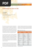 Epidemiología del cáncer en Chile
