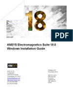 Ansys EM Install Guide Windows