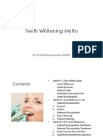 Teeth Whitening Myths