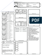 DND - 5E - CharacterSheet - Warlock Sorcerer