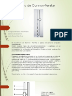 Viscosimetro de Cannon-Fenske