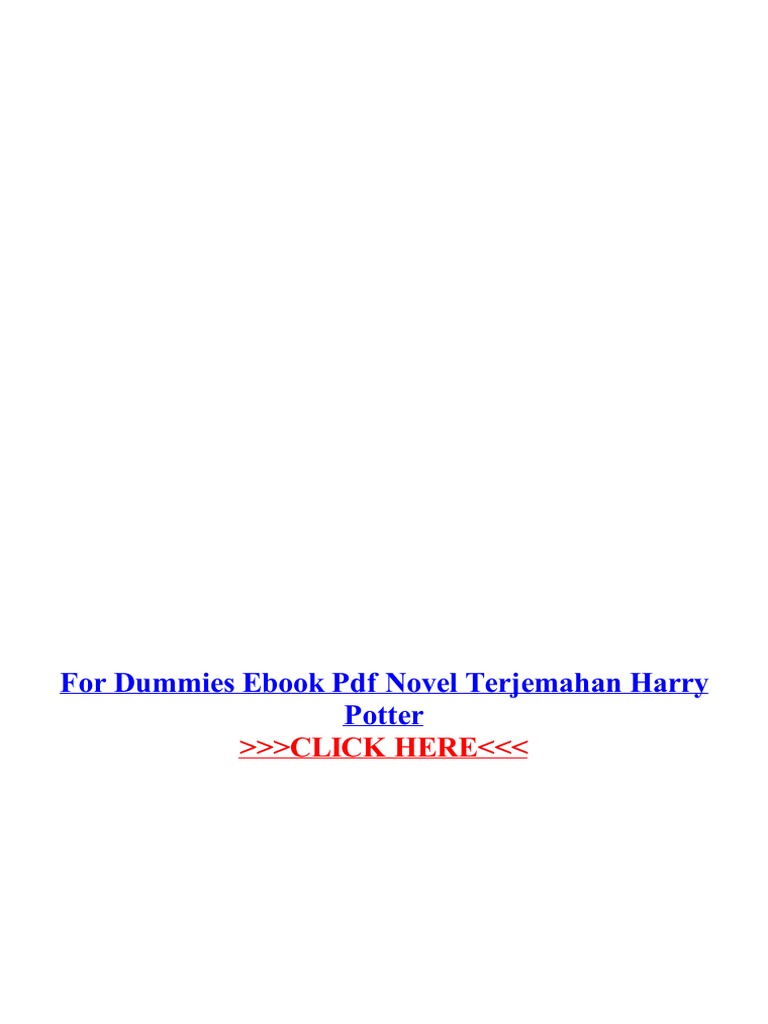 Download Ebook Harry Potter Bahasa Indonesia Lengkapan