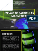 Ensayo de Partículas Magnéticas - PROCESOS DE FABRICACION URU.pptx