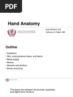 Kaplan's Cardinal Line in Hand Anatomy | PDF | Hand | Finger