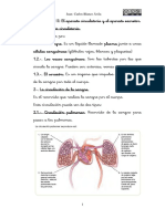 Tema 2 Nutricion Circulatori y Excrecion