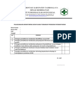 E.P. 7.1.1.3... Pelaksanaan Monitoring Kepatuhan Terhadap Prosedur Pendaftaran