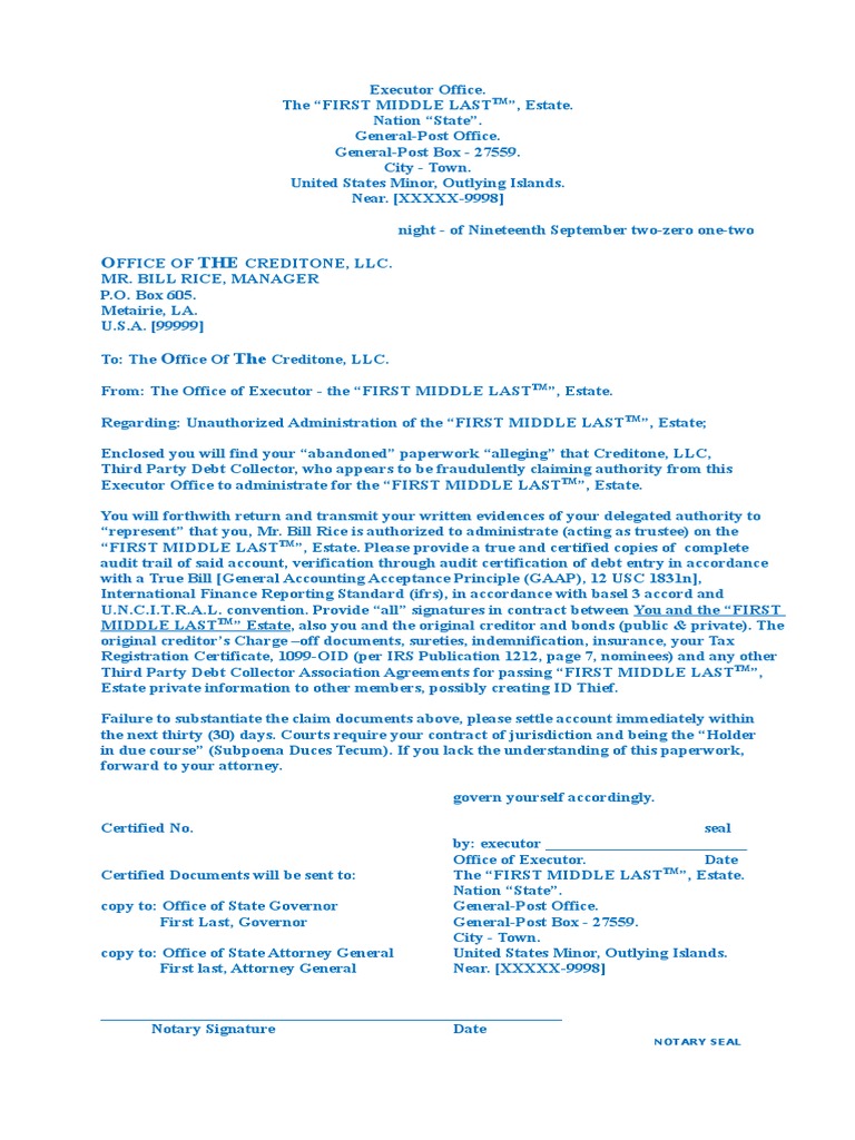 basic-sample-executor-estate-ltr2creditors-10-2017-notary-public-accounting