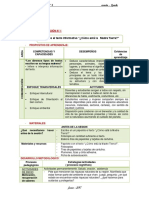 Sesiones de Aprendizaje 4ºjunio2016