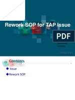 Rework SOP For TAP Issue: Dpbu1, DBG Wistron Corp. 2012/07/26