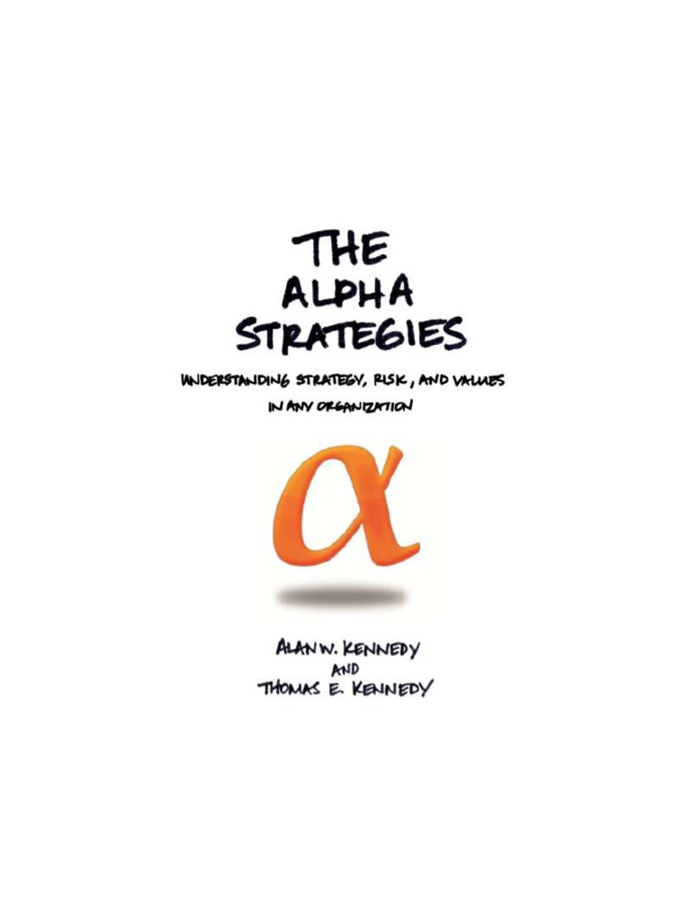 The Alpha Strategies PDF | PDF | Strategic Management | Marketing Strategy