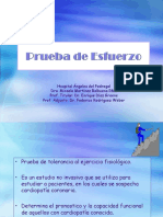 Prueba de Esfuerzo