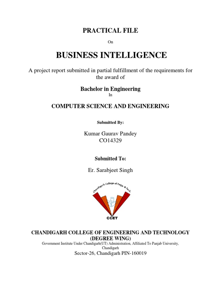 BI Tools for CS Engineering Students | PDF