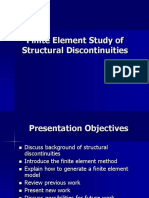 Finite Element Study of Structural Discontinuities.ppt