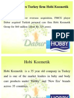 Dabur Acquires Turkey Firm Hobi Kozmetik