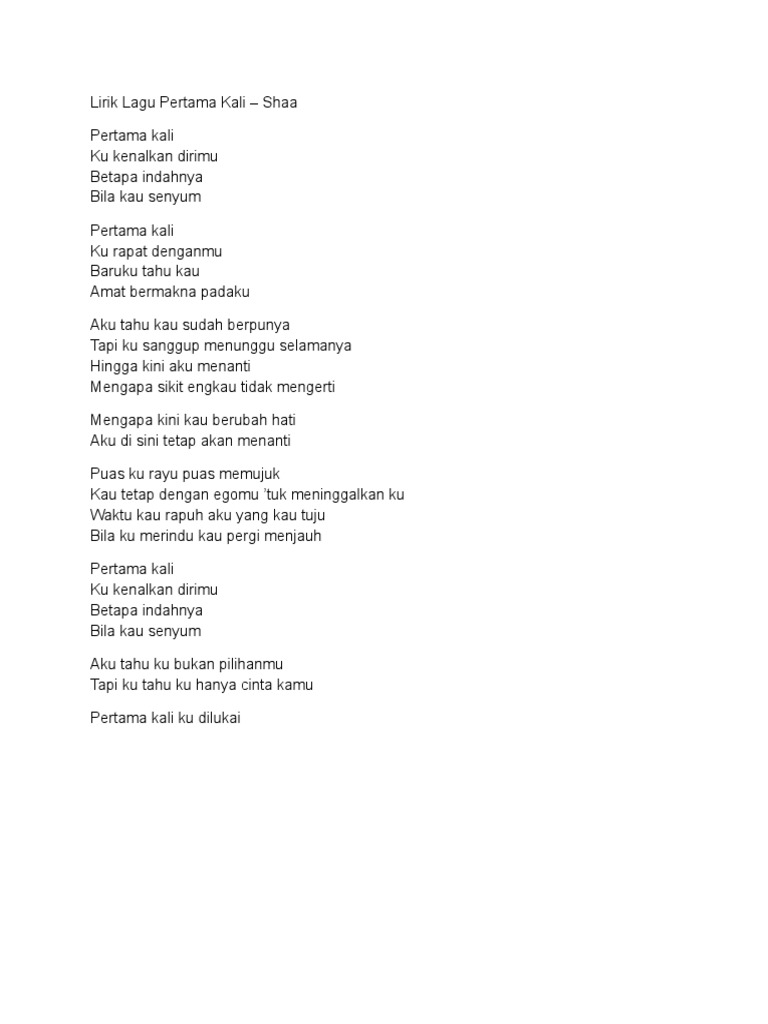 Lirik Lagu Pertandingan Solo Pdf