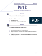 Commercial Transaction Documents: Module 2-2