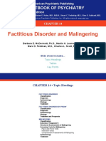 14 Factitious Disorders and Malingering