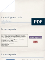Clase Ley de Urgencia PDF