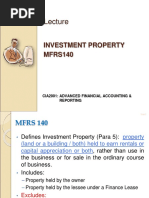 CIA2001 Lecture Notes Investment Property