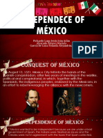 Independece of México: Pichardo Lugo Jesús Iván Adán Alvarado Álvarez Mariela García de Luna Yolanda Alejandrina