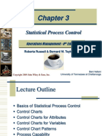 Statistical Process Control: Operations Management - 6 Edition