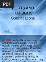 Ports and Harbors Specs