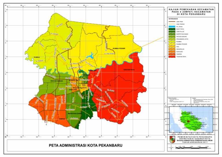 Peta Kota Pekanbaru | PDF