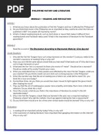 PHILIPPINE HISTORY Module