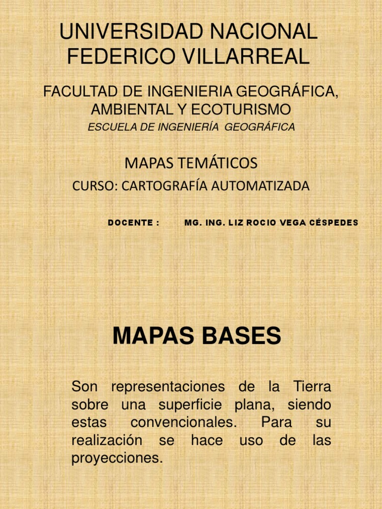 Mapas Temáticos y Bases Cartográficas | PDF | Mapa | Cartografía