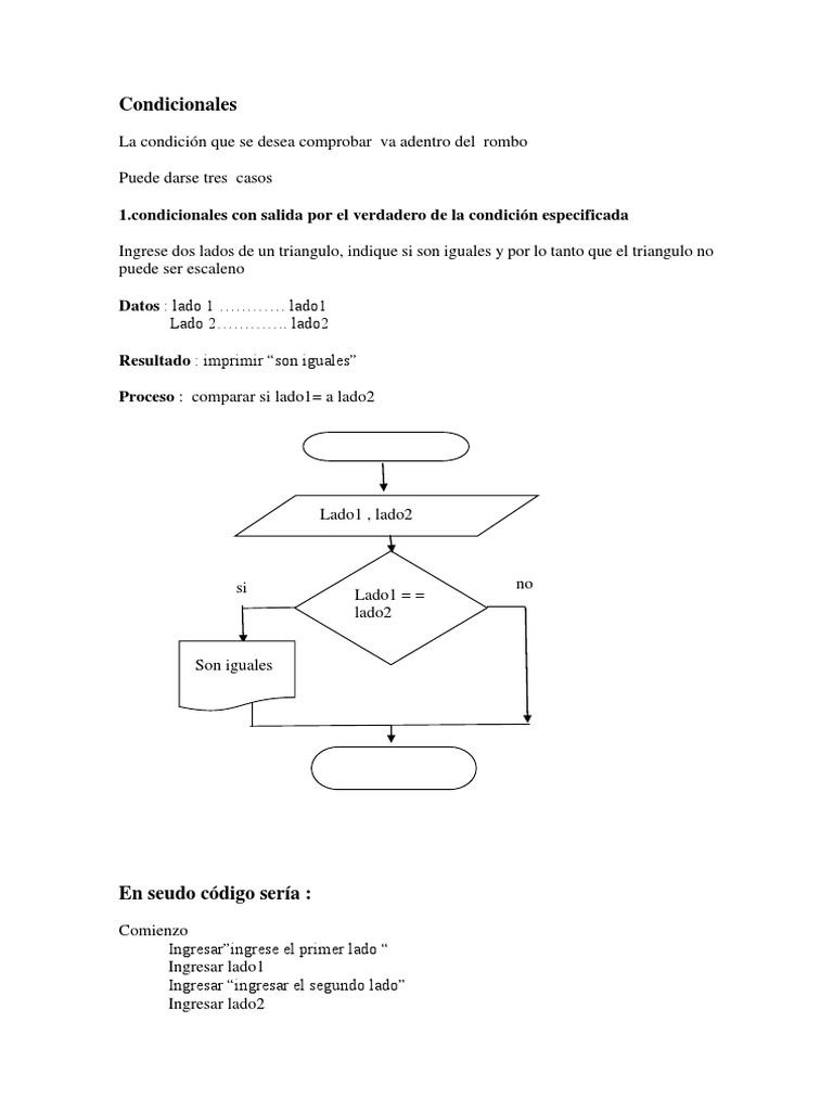 Estructuras Condicionales Clase 3 | PDF | C (lenguaje de programación ...
