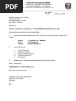 Surat Panggilan Unit Displin Kali 1