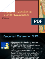 Handout 1 Pengantar Manajemen Sumber Daya Manusia