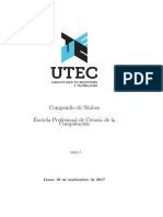 Syllabus Computer Science UTEC