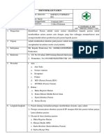 E.P. 7.1.1.7 Sop Identifikasi Pasien