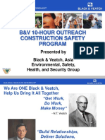 B&V 10-Hour Outreach Construction Safety Program