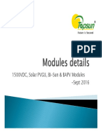 Modules Presentation