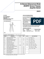 EMOSFET Nchannel 2N4351