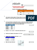 CUCC You May Use A Calculator.: Decimal Fraction or Mixed Number