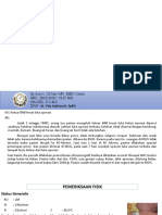 Perforasi Intestinal pada pasien Gastroschisis yang sudah dilakukan Skin Closure + Wound Dehisence + Hiponatremia + Dehidrasi Ringan